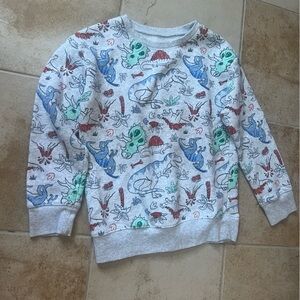 Boys’ Size 7 Softest Fleece Dinosaur Sweatshirt